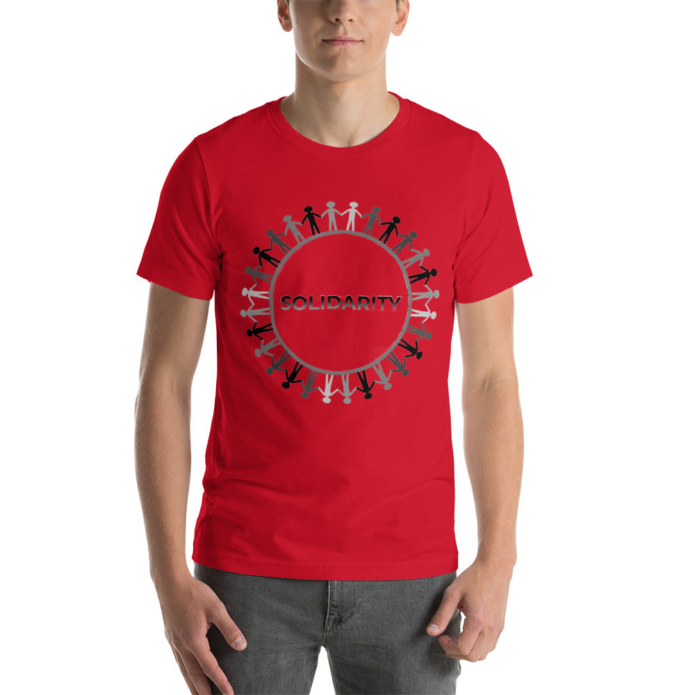 Solidarity Plus back Print t-shirt