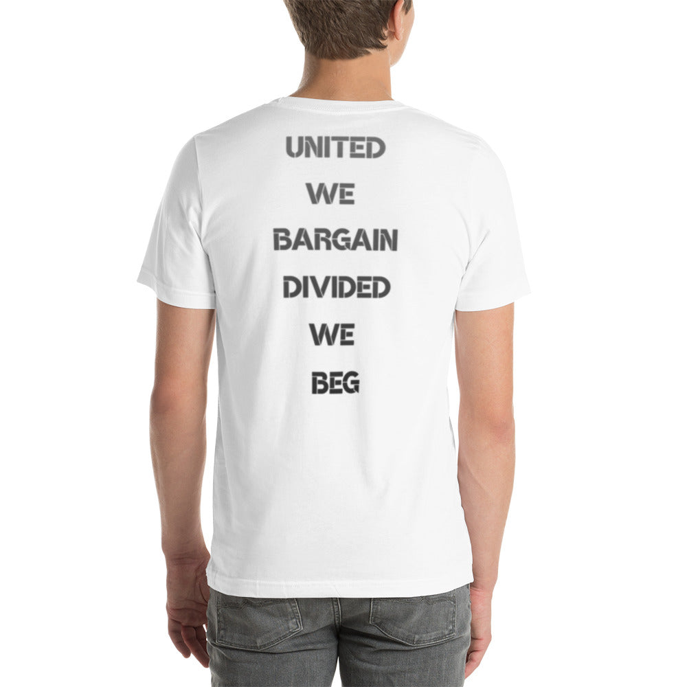 Solidarity Plus back Print t-shirt