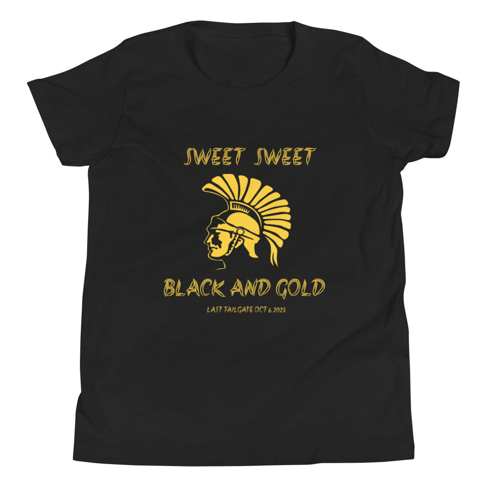 Youth Sweet Black And Gold T-Shirt