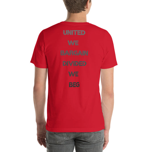 Solidarity Plus back Print t-shirt