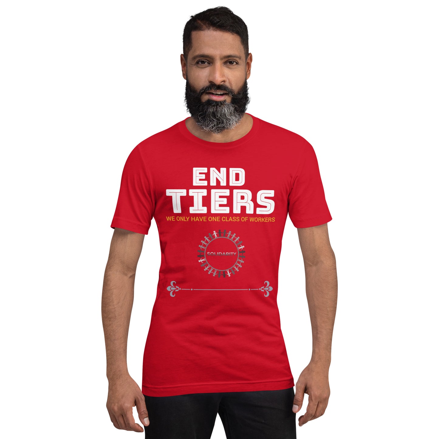 END TIERS t-shirt